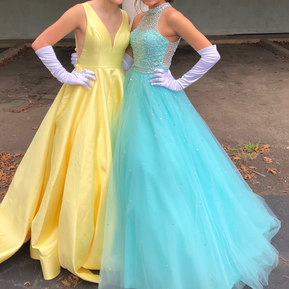 Beautiful Beaded Prom Dress